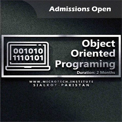 OOP Object Oriented Programing - Computer Short Course Coaching in ...