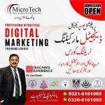 Digital Marketing Course Microtech Institute Sialkot