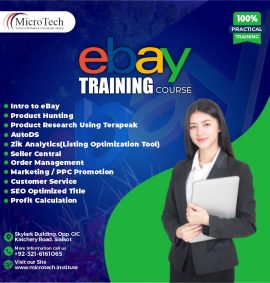 Ebay Practical Training course microtech institute sialkot