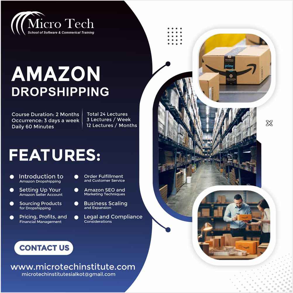 AMAZON-DROPSHIPING Amazon Dropshipping Course