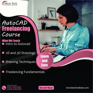 Freelancing with AutoCAD course training for CAD drafting and online freelance work