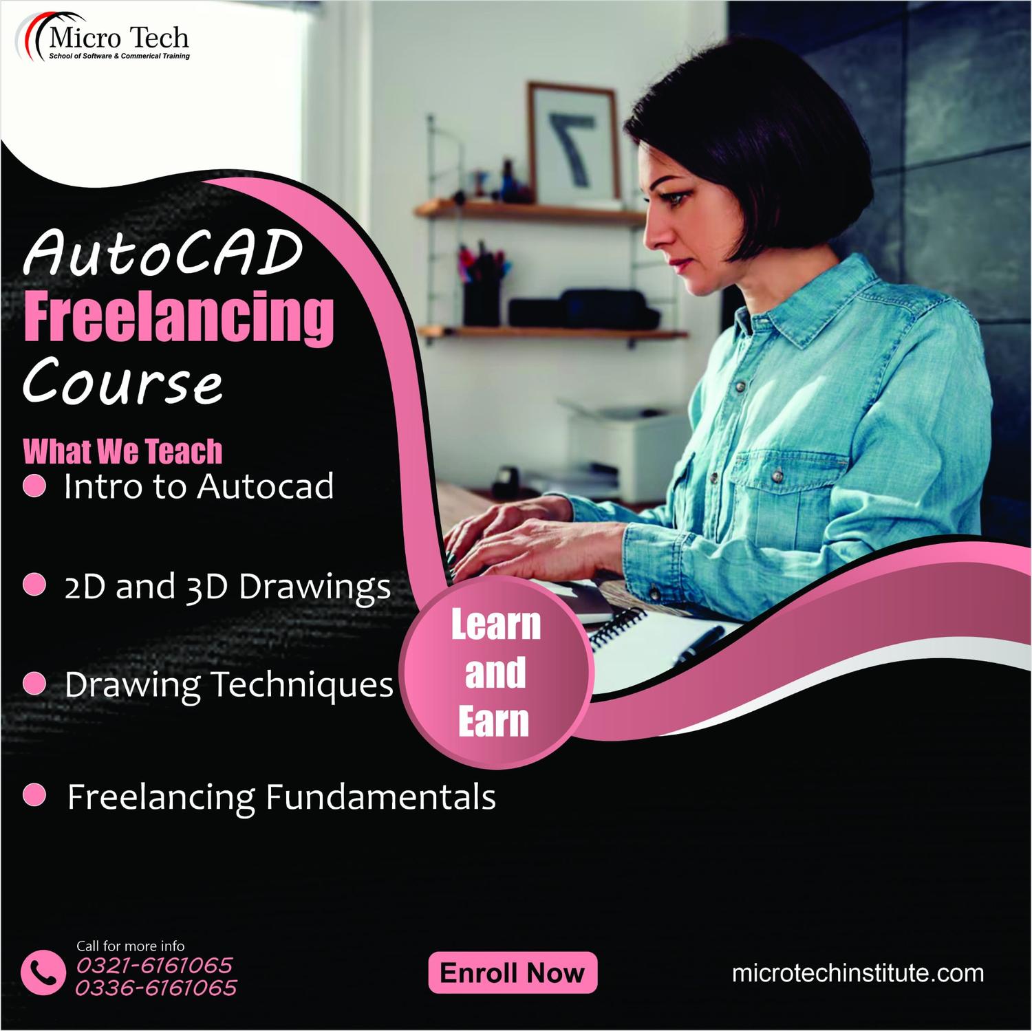 Freelancing with AutoCAD | Learn CAD Drafting & Freelance Skills Freelancing with AutoCAD course training for CAD drafting and online freelance work