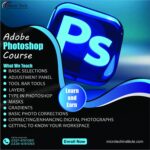 Adobe Photoshop course training for graphic design, photo editing, and digital art