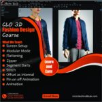 CLO 3D fashion design course training for 3D garment visualization