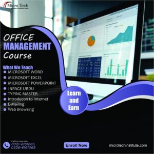 Office Management course training for administrative skills and business operations