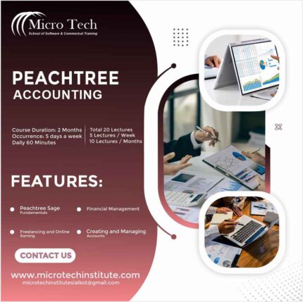 Peachtree Sage – Computer Short Course Coaching in Sialkot Pakistan