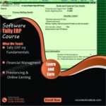 Tally ERP course training for accounting, bookkeeping, and business management