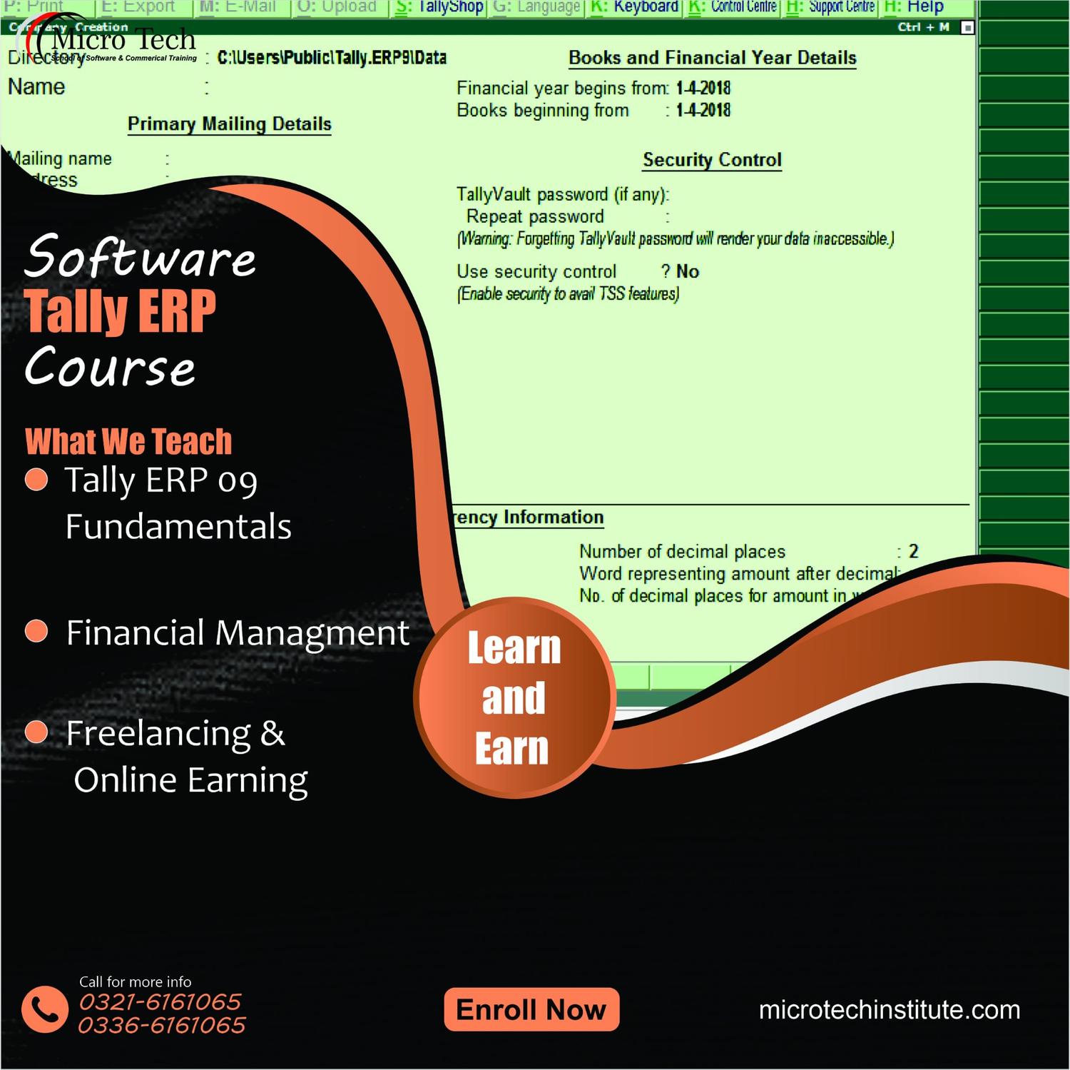 Tally ERP Course | Learn Accounting, Bookkeeping & Business Management Tally ERP course training for accounting, bookkeeping, and business management